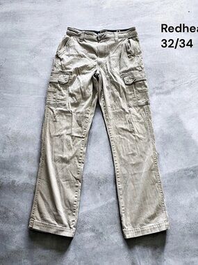 Redhead Cargo Pants Beige Waist 32/34